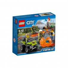 Конструктор LEGO City Набор для начинающих Исследователи Вулканов (60120)